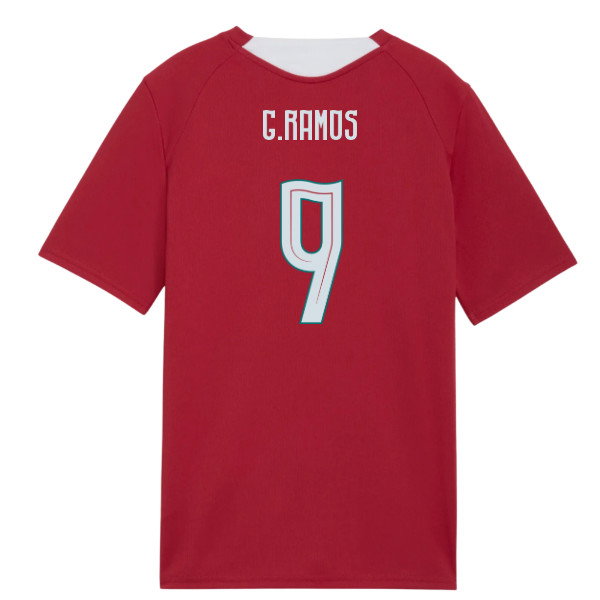 2026-2027 Portugal Training Jersey (Red) - Kids (G.Ramos 9)-SoccerKits Hub | Buy Soccer Jerseys Online